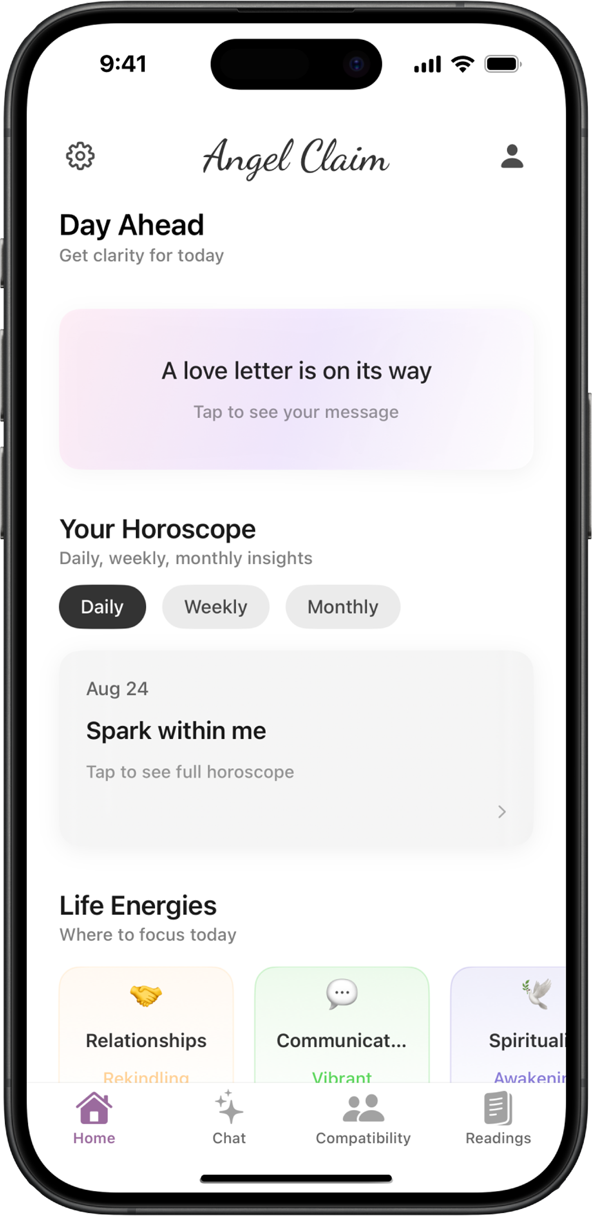 Angel Claim App Preview